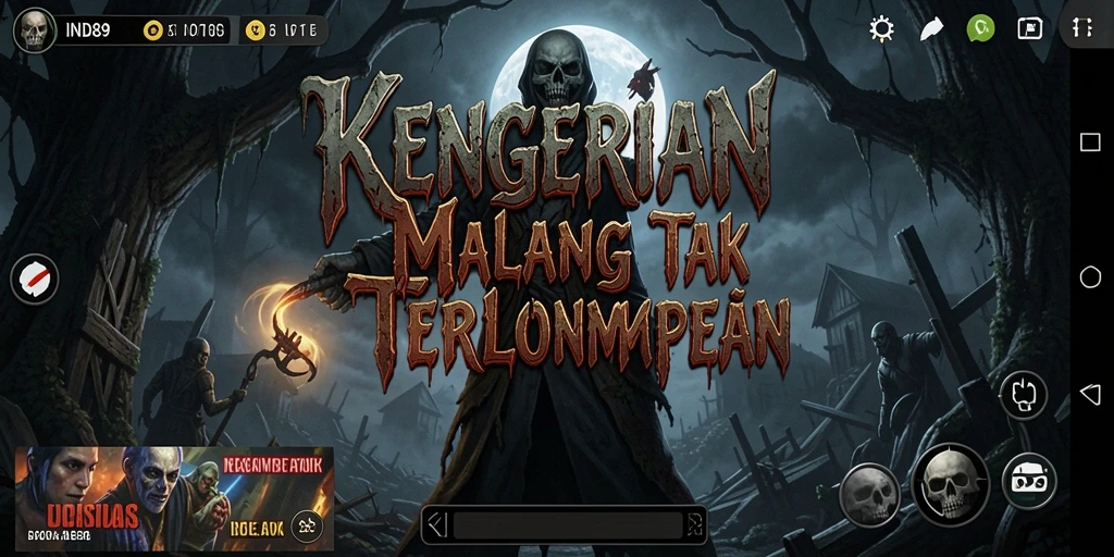 Tampilan gameplay <strong>IND89</strong> yang mencekam dan penuh ketegangan.