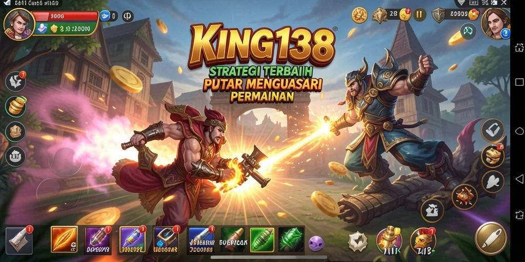 Screenshot menampilkan gameplay strategis KING138 yang mendebarkan.