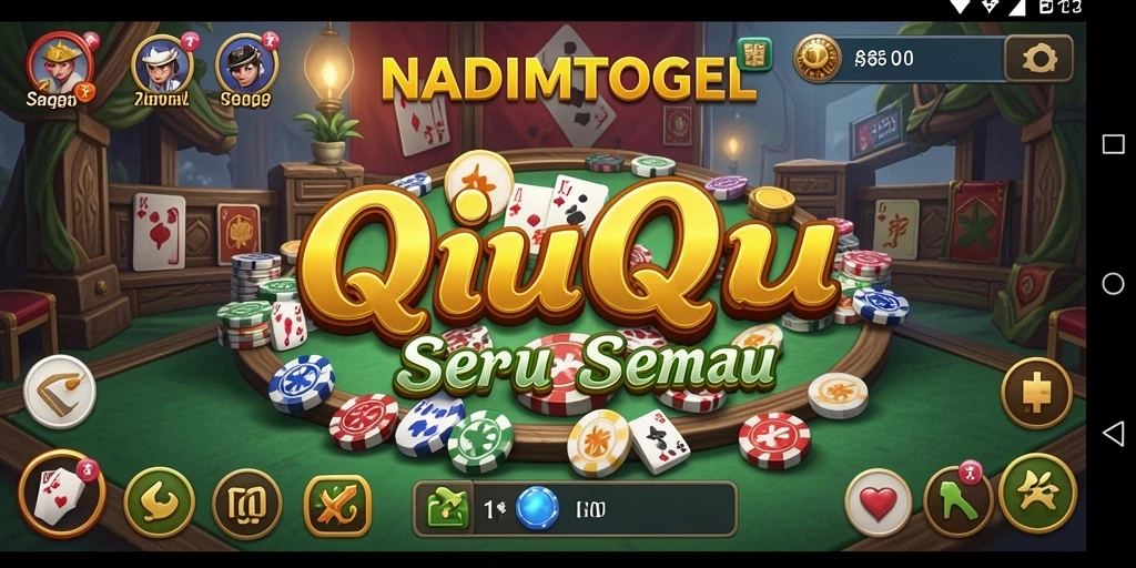 Screenshot gameplay QiuQiu yang mendebarkan di NADIMTOGEL.