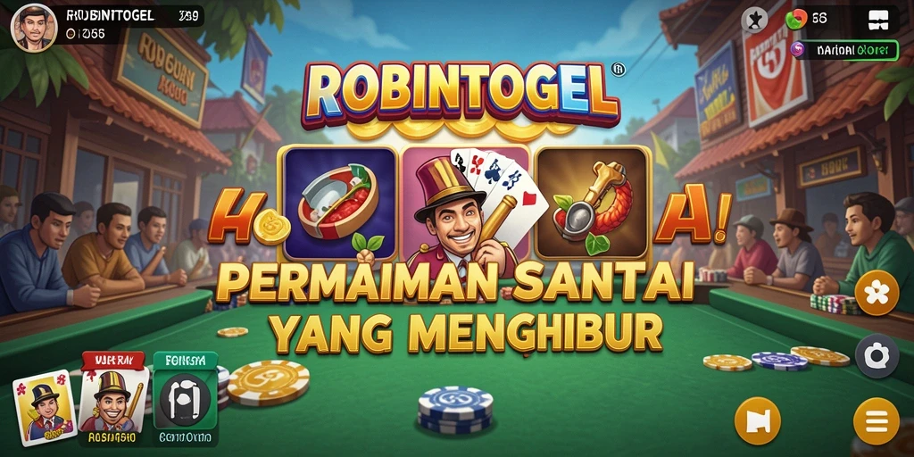 Tampilan gameplay seru dari ROBINTOGEL yang memikat.