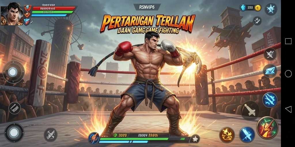 Tampilkan aksi berkelahi dalam RSNVIP6 yang seru dan mendebarkan.